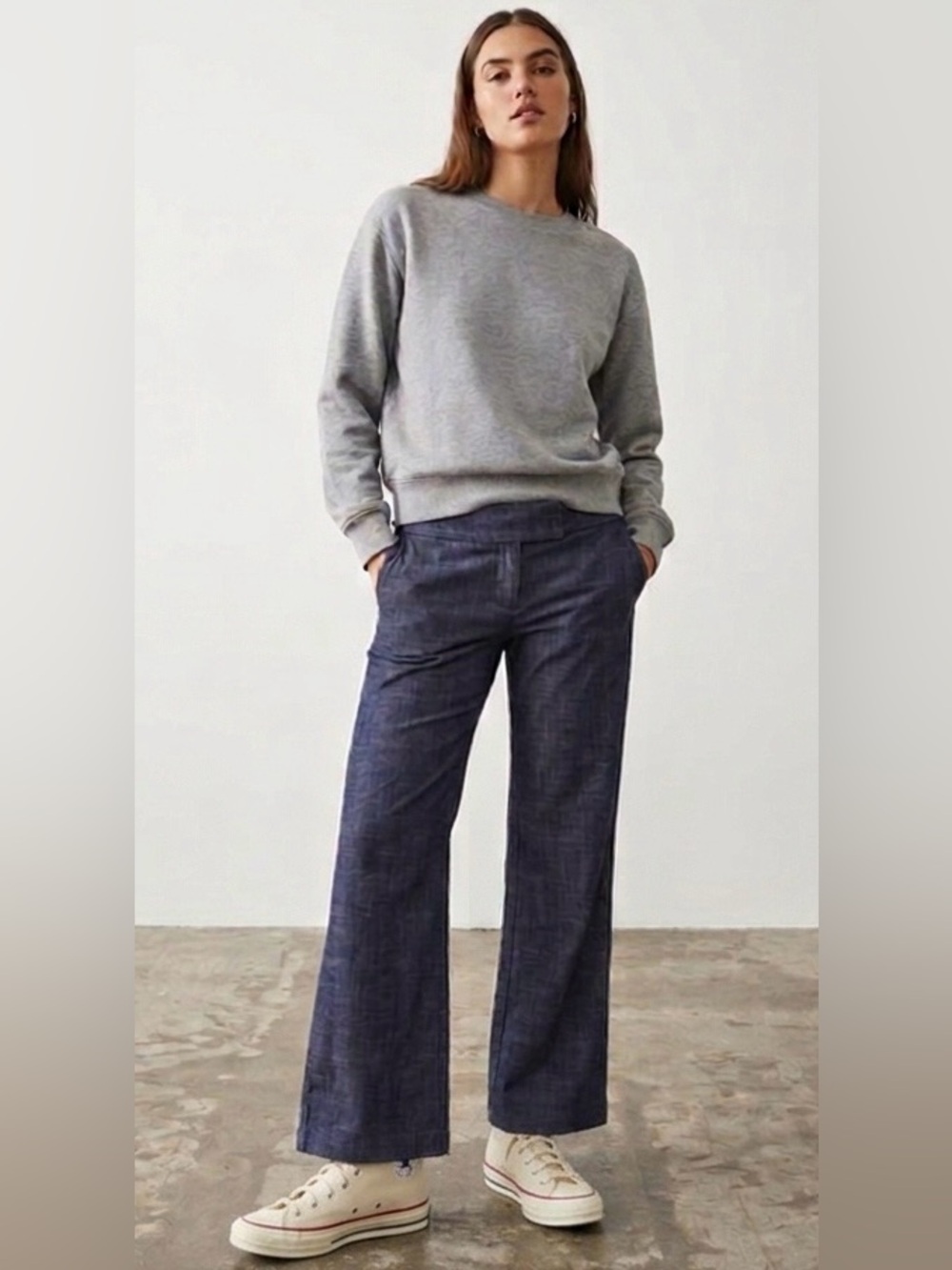 Topshop Chambray pants